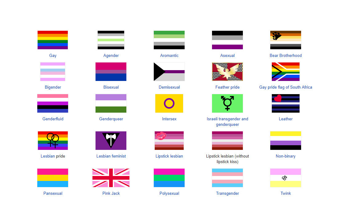 all gay pride flags meanings